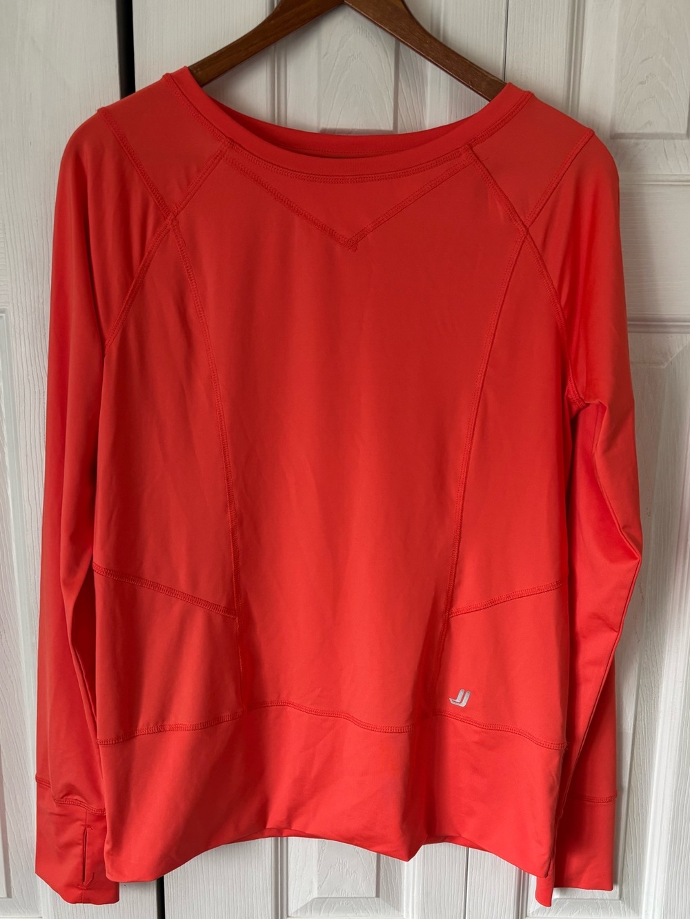 Joe Fresh Coral Long Sleeve Shirt Size Large